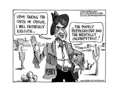Perry's execution policy