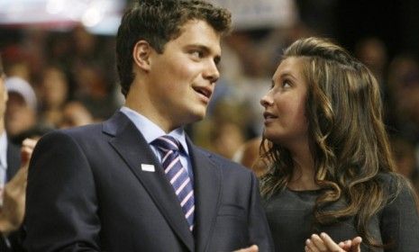 Bristol Palin, seen here with then-fiance Levi Johnston