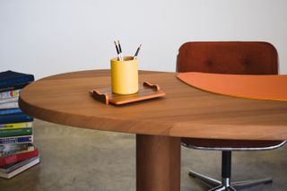 wooden desk and desk objects from Bardo Collections