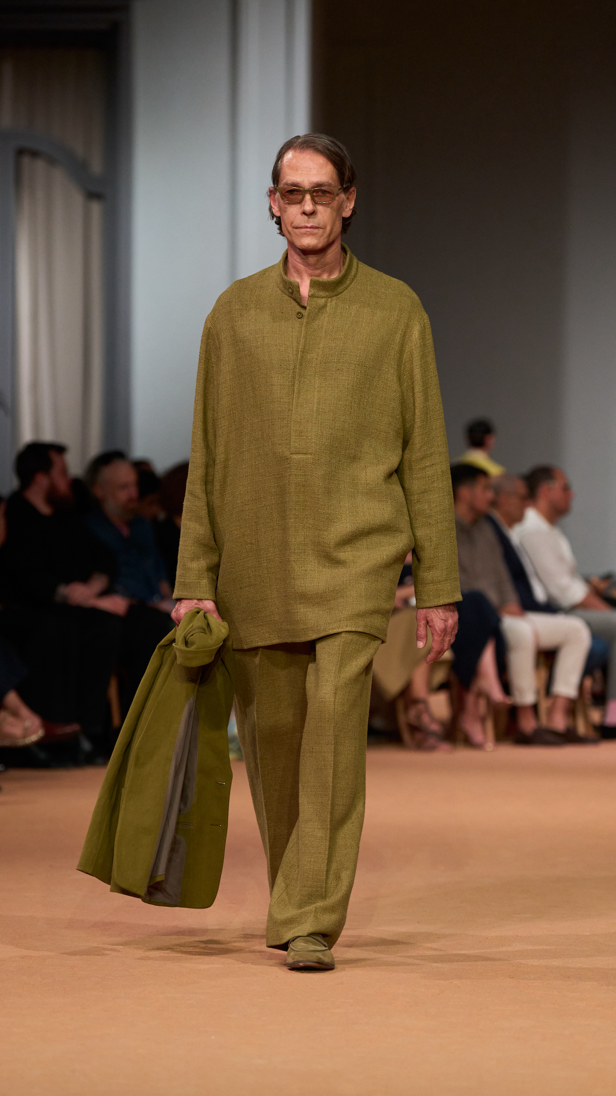 Zegna S/S 2026 runway show in Dubai