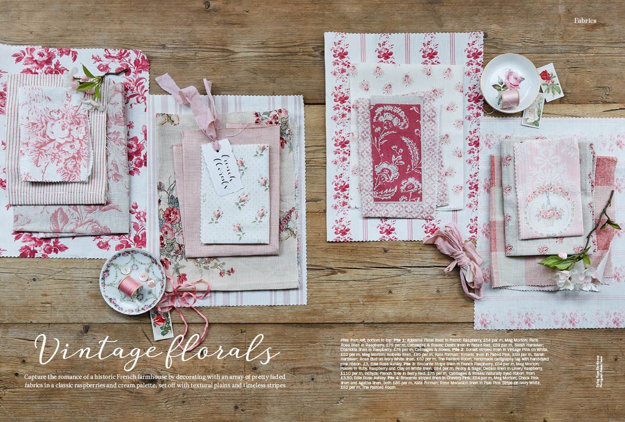 Floral fabric trends preview