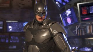 Best superhero games — Batman scowls through the cowl in Injustice 2