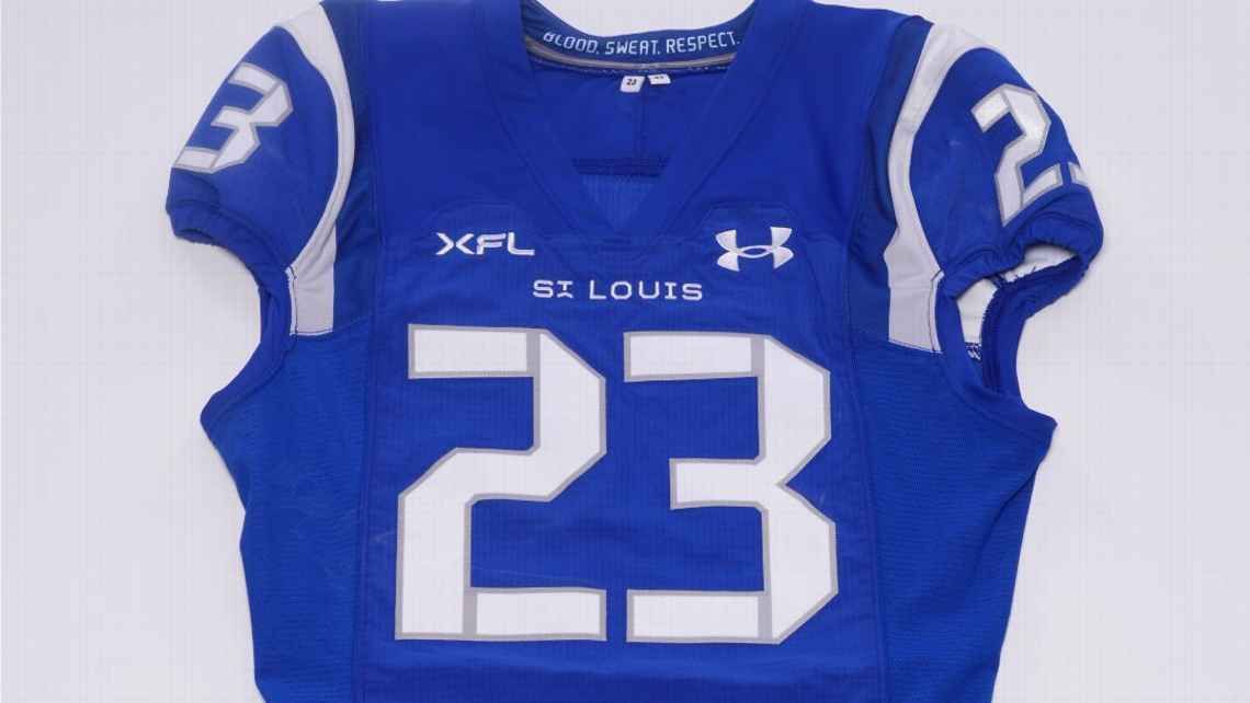 XFL St. Louise Battlehawks jersey