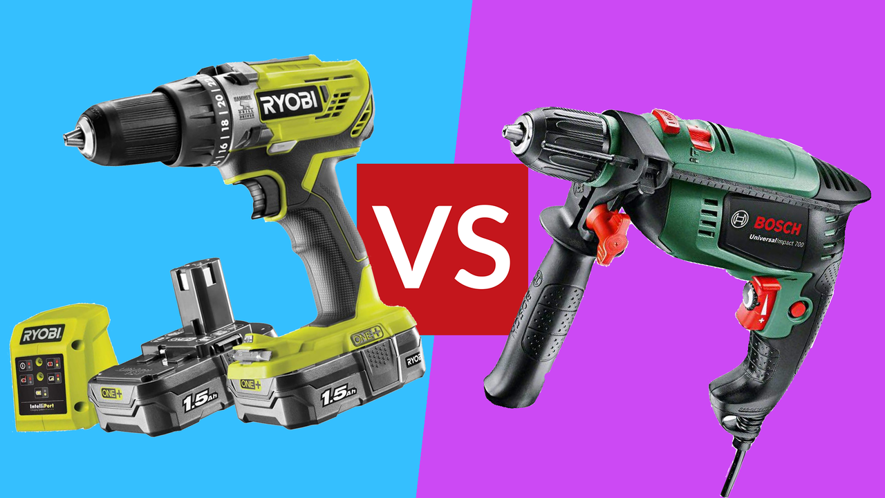 Corded vs Cordless Drills