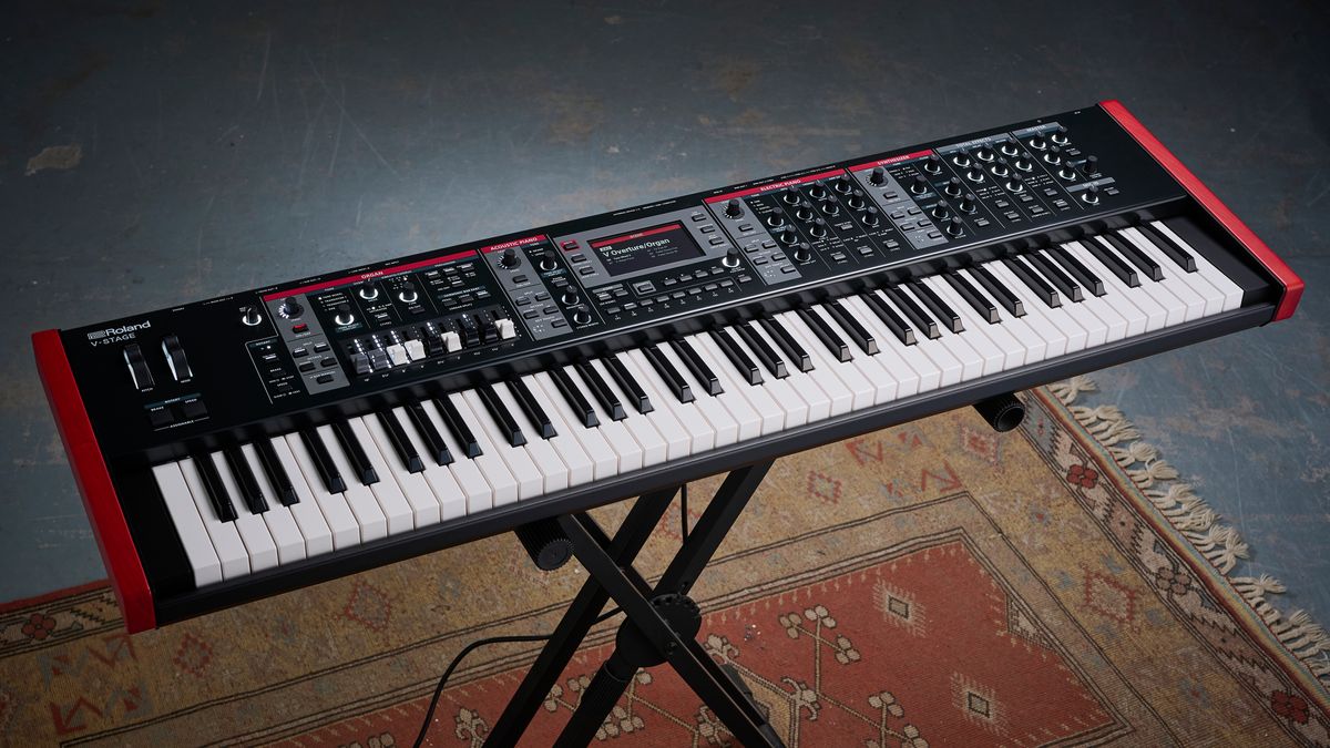 “A superb-sounding and well thought-out pro-end keyboard”: Roland V-Stage 88 & 76-note keyboards review