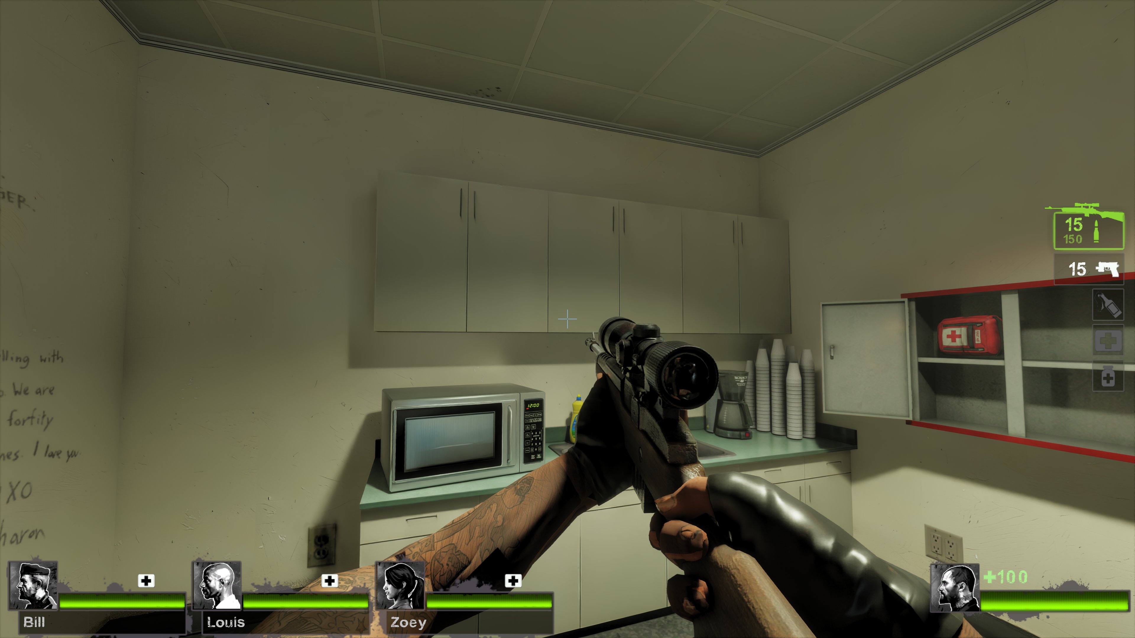 Left 4 Dead 2's No Mercy looks... shiny. 