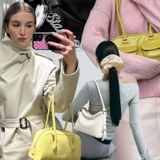 Collage of South korean Handbag Brands.