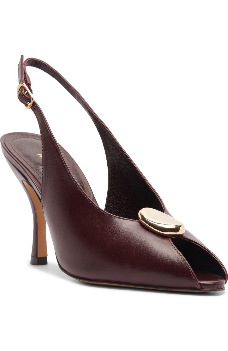 Olivia Slingback Peep Toe Pump