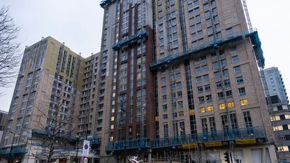 New residential homes in high rise blocks.