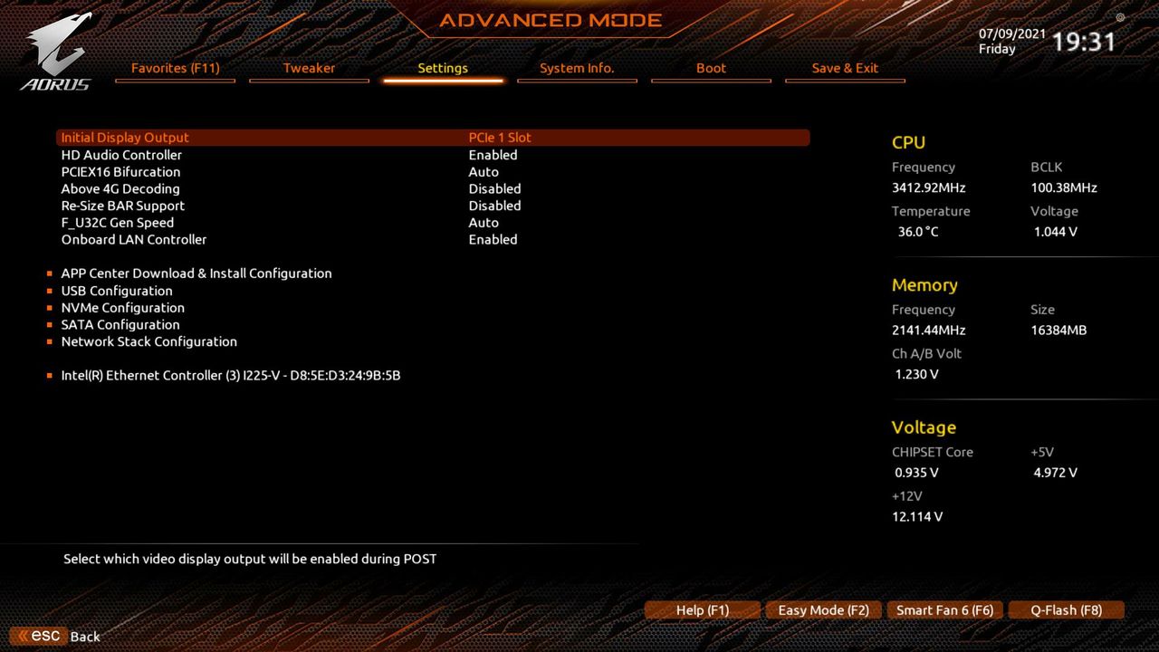 Gigabyte X570S Aorus Master