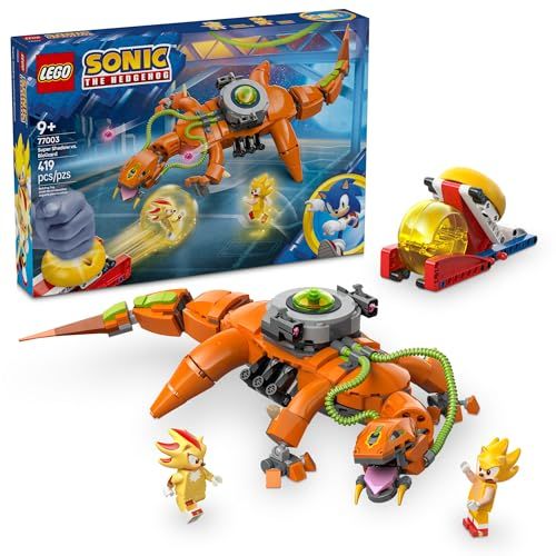 Lego Sonic the Hedgehog Super Shadow Vs. Biolizard