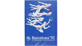 Barcelona 92 Olympics poster