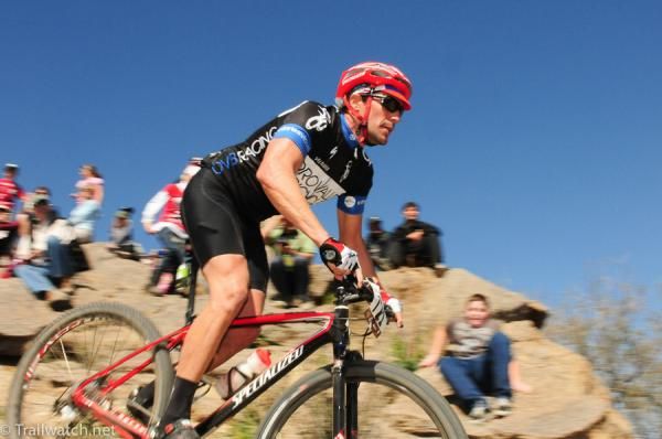 An Oro Valley Racer enjoying home court advantage