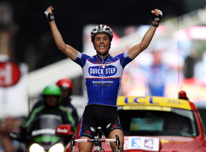 Chavanel takes the victory on stage 2 of the 2010 Tour de France