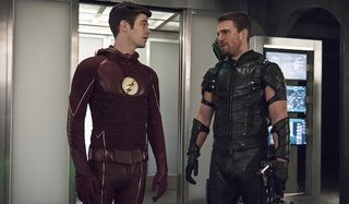 the flash arrow barry allen oliver queen