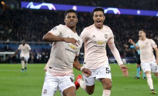 Manchester United pulled off a stunning Champions League win in Paris