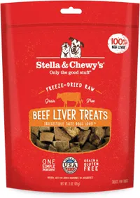 Stella &amp; Chewy's Freeze-Dried Raw Single Ingredient Beef Liver Treats
RRP: $14.99 | Now: $6.46 | Save: $8.53 (57%)