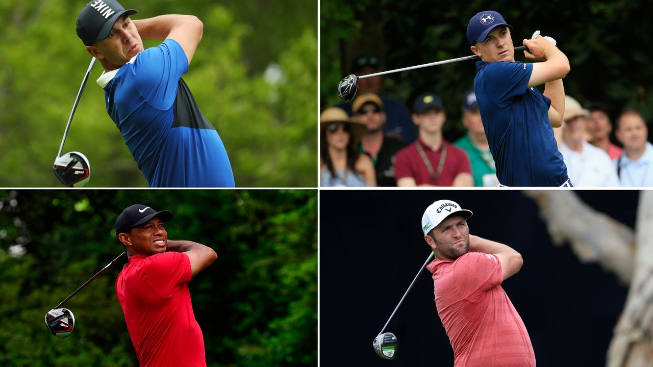 Male Major Championship golf winners and their drivers