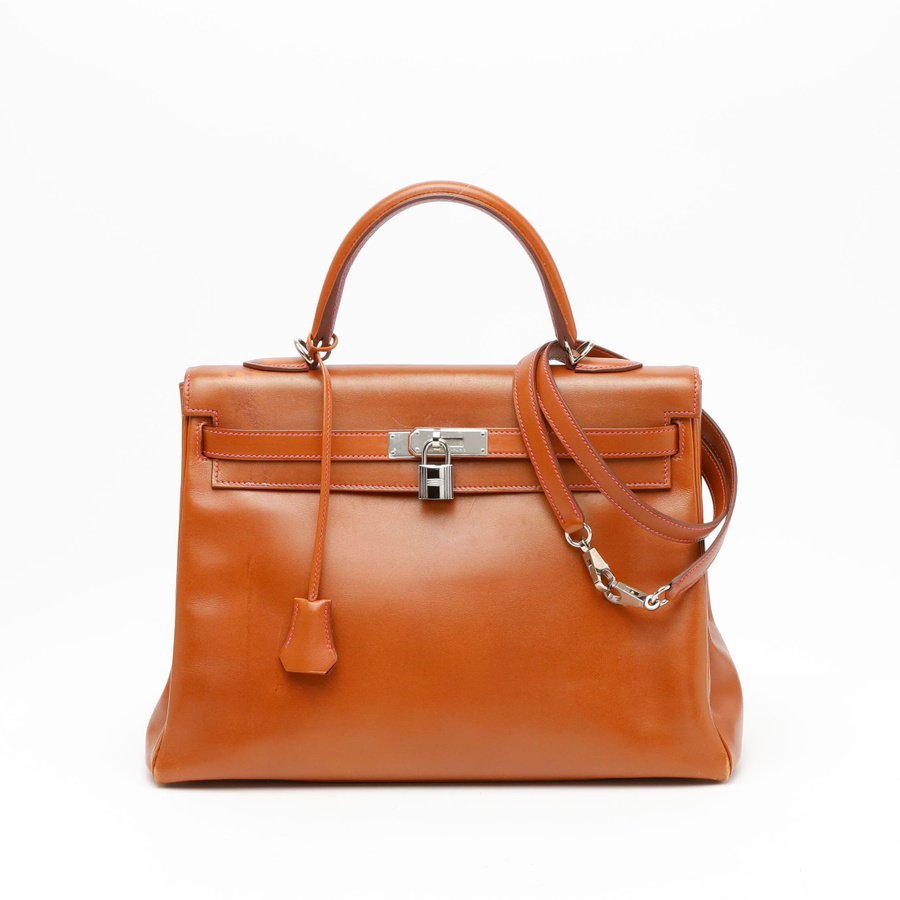 Vintage Herm&amp;egrave;s Kelly 35 Retourne Swift Bag - a Retro Tale - One Size