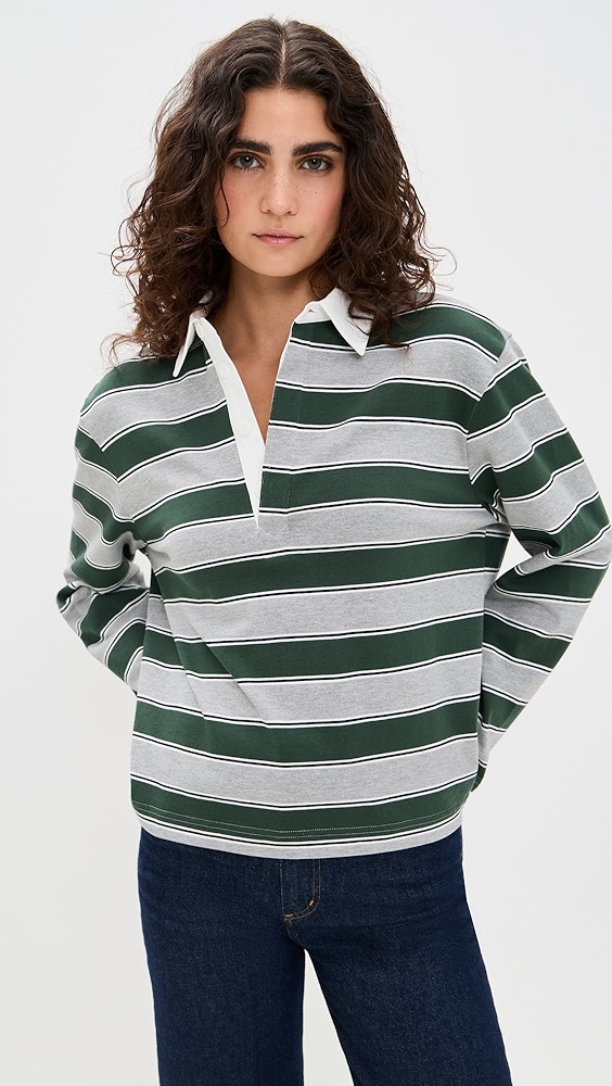 Joe&#039;s Jeans the Dylan Oversized Rugby Shirt