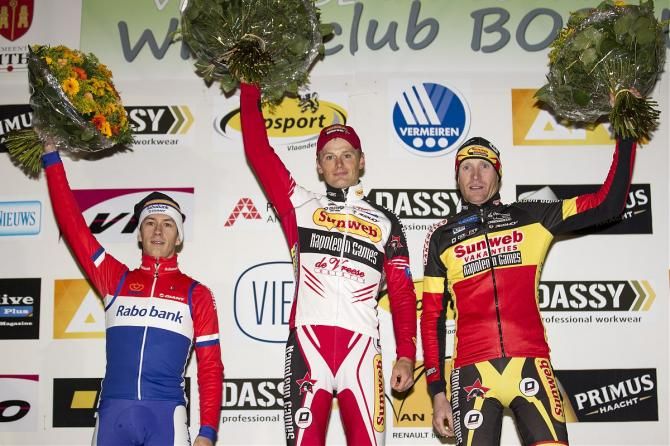 Men's podium
