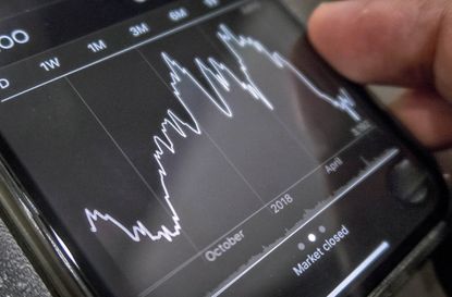 Monitoring stock market and trading performances on smart device or mobile phone