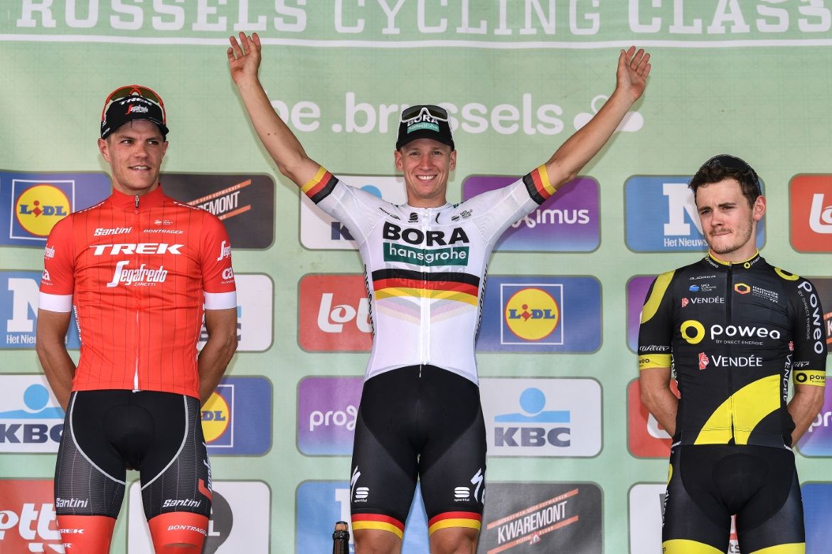 The final podium