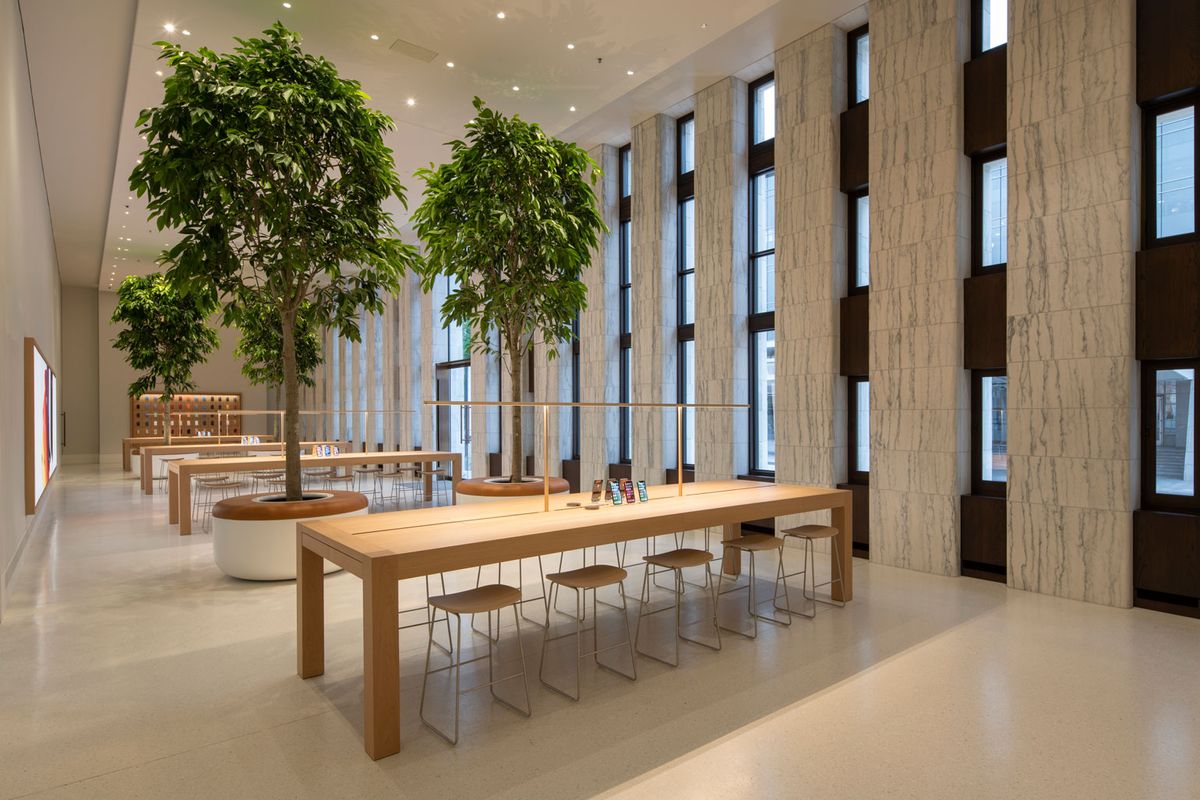 foster + partners completes miami's latest apple store