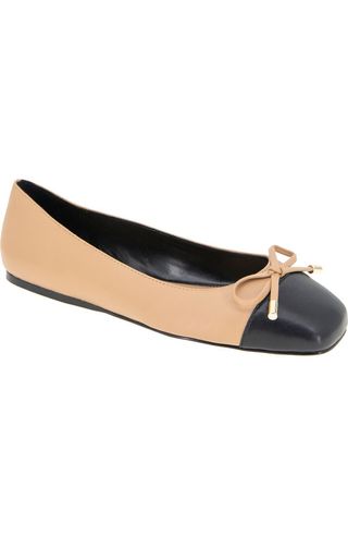 Hartly Cap Toe Ballet Flat