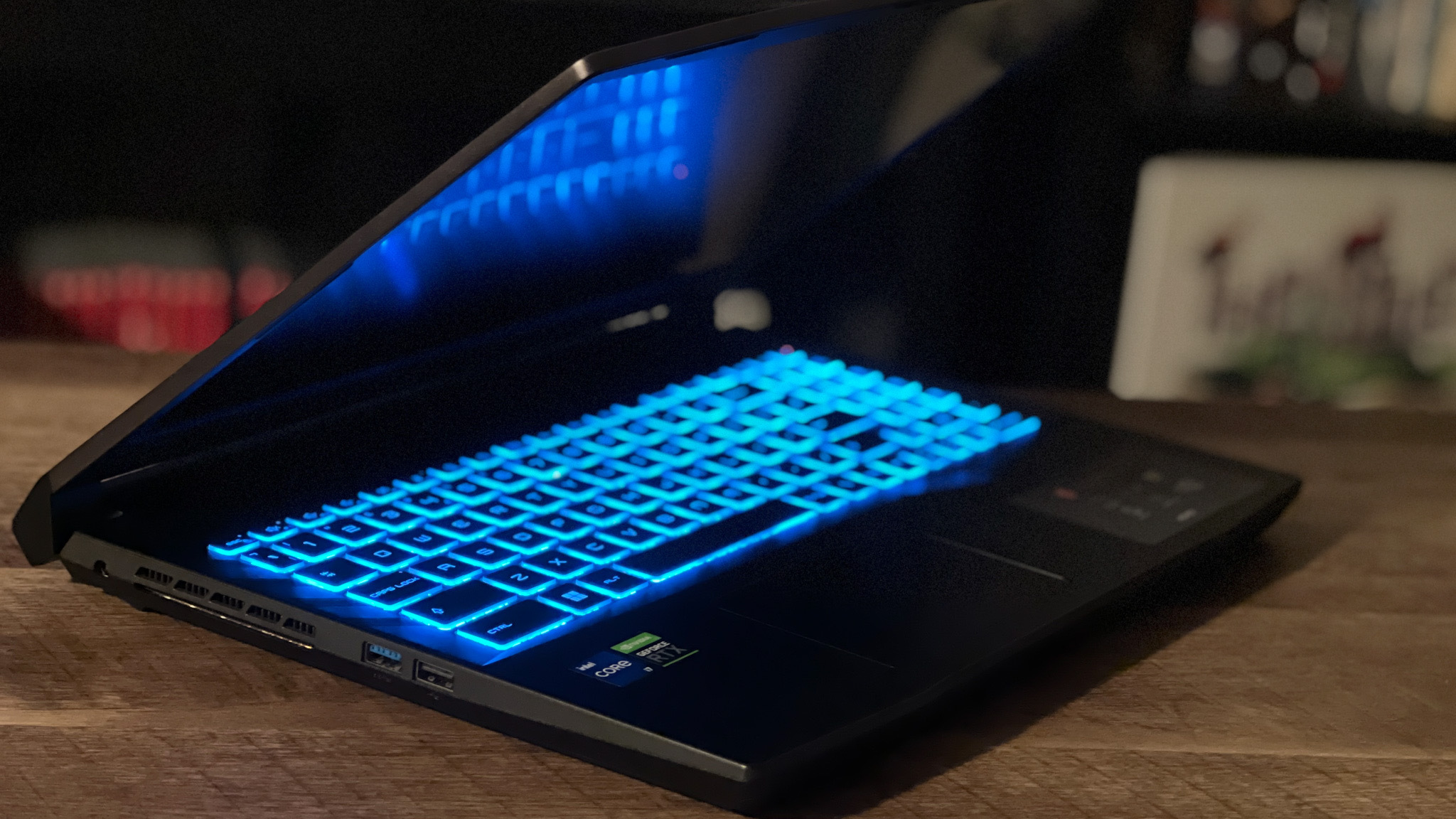 MSI Pulse GL66 gaming laptop open