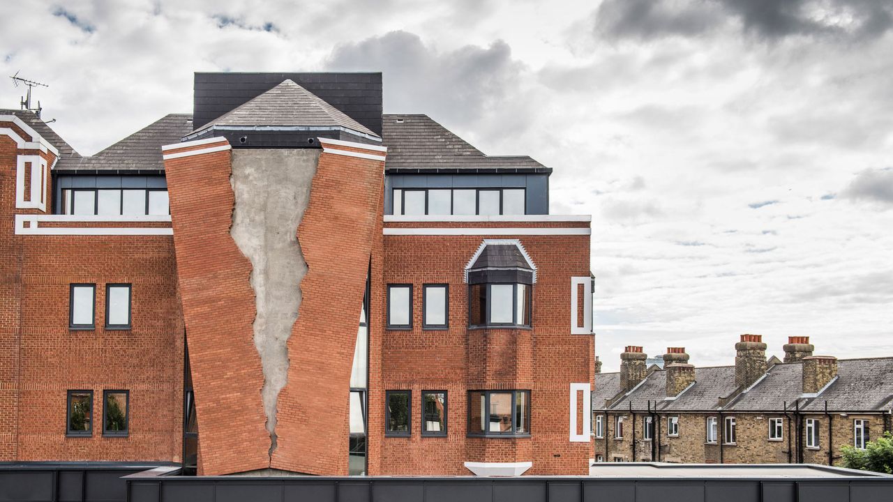 The sculpture references the area's publishing history