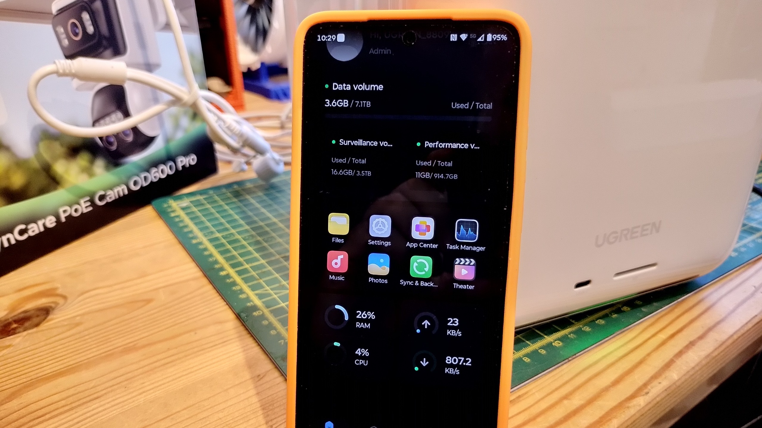 Ugreen HomeAgent HA100 mobile app