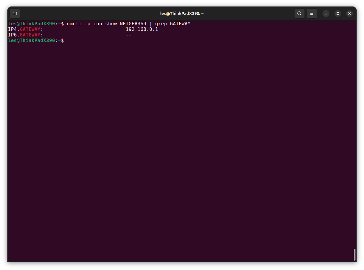 nmcli