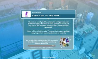 Sims freePlay Adulthood update