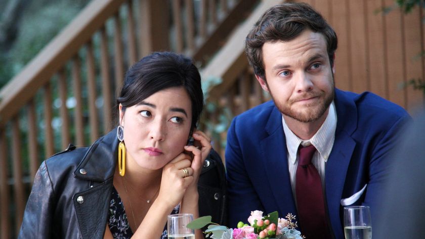 Maya Erskine and Jack Quaid in Plus One