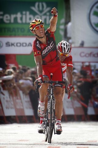Philippe Gilbert (BMC) wins stage 9 of the 2012 Vuelta a Espana