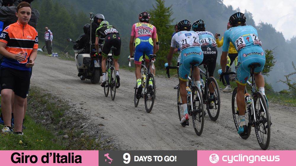 Giro d'Italia: 9 days to go!