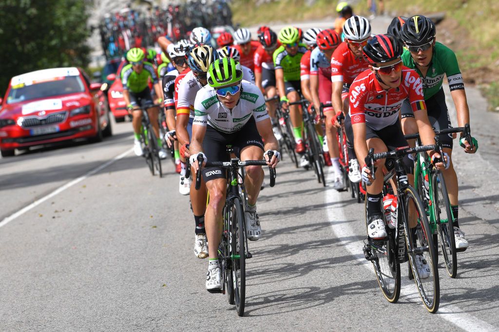 Ben King (Dimension Data) in the breakaway