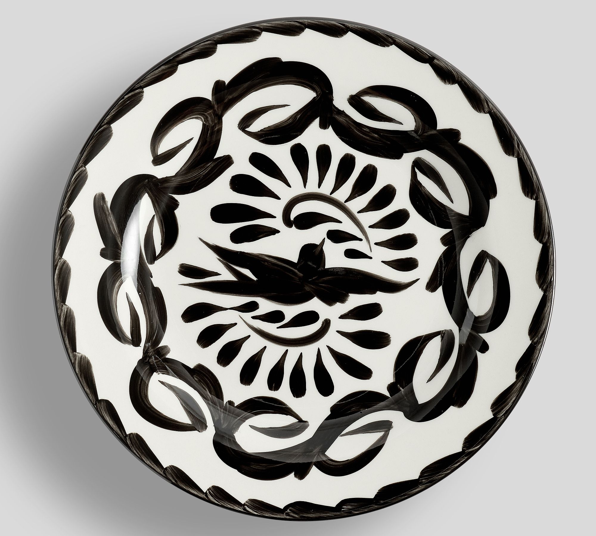 Pottery Barn, Puebla Porcelain Dinner Plates - Set of 4