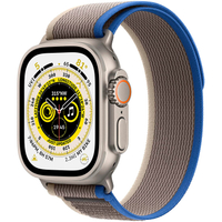 Apple Watch Ultra with blue/grey Trail Loop (S / M):  was £849