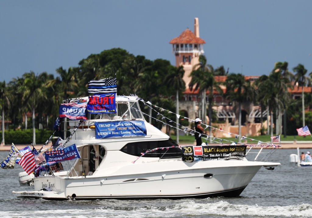 A Trump boat parade.