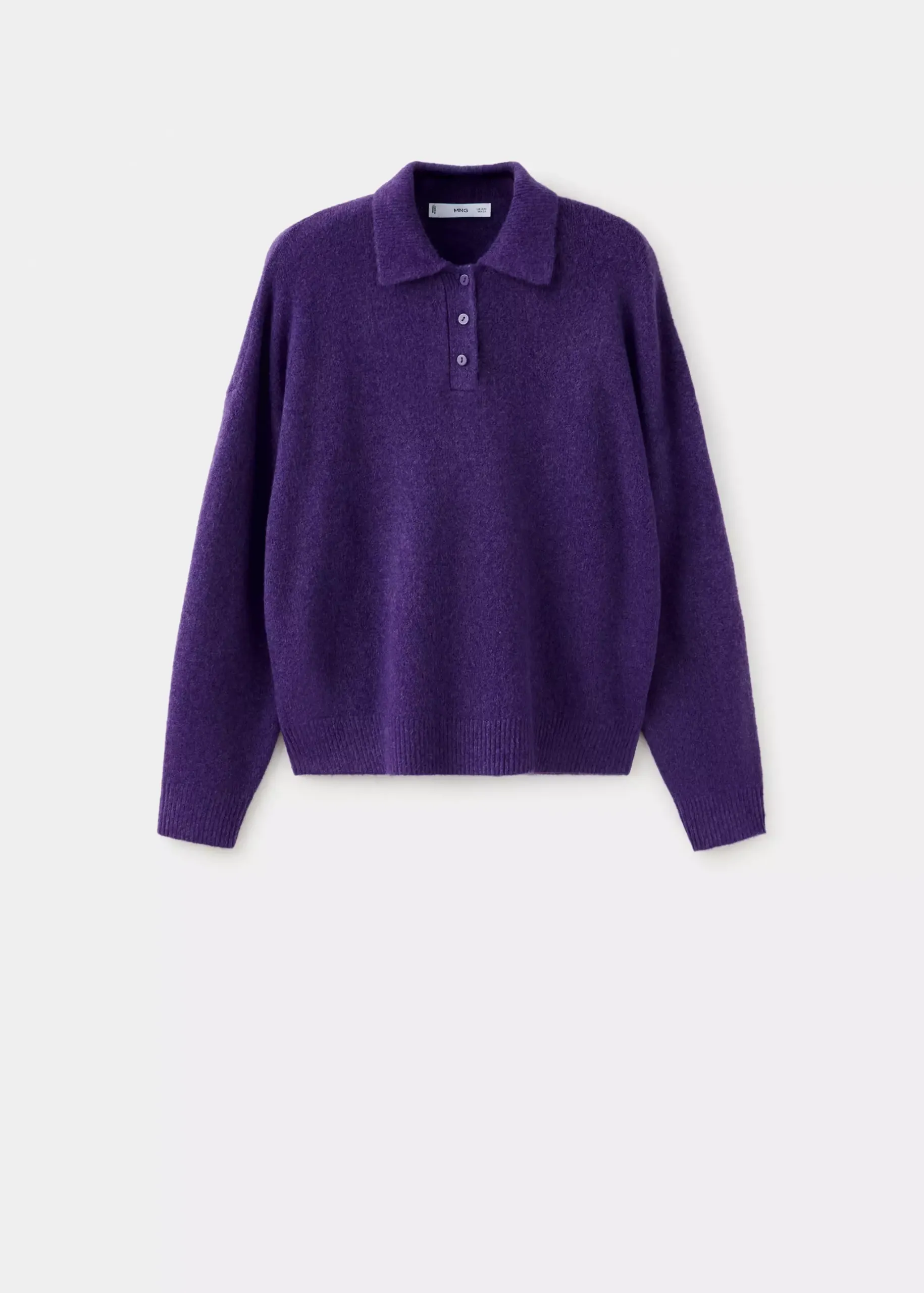 Knitted Polo-Neck Sweater - Women | Mango Usa