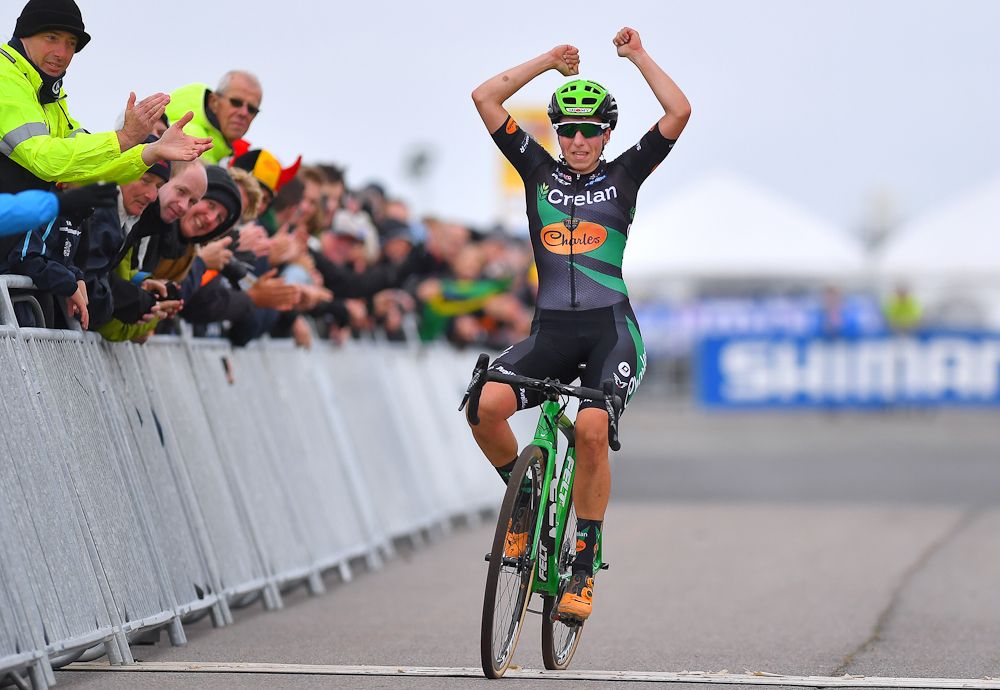 Maud Kaptheijns (Creland-Charles) wins the World Cup Koksijde