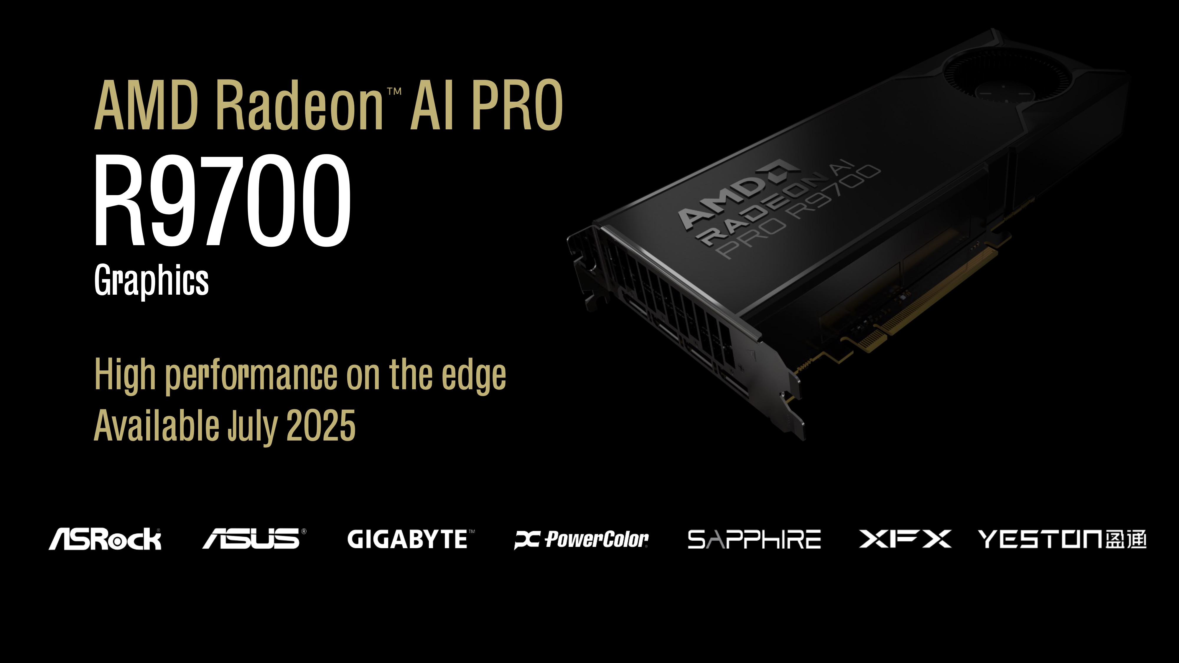 Radeon AI Pro R9700