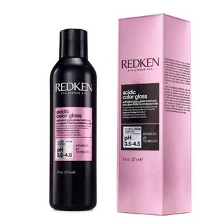Product shot of Redken Acidic Color Gloss Activated Glass Gloss Treatment, Marie Claire UK Hair Awards 2024 winner