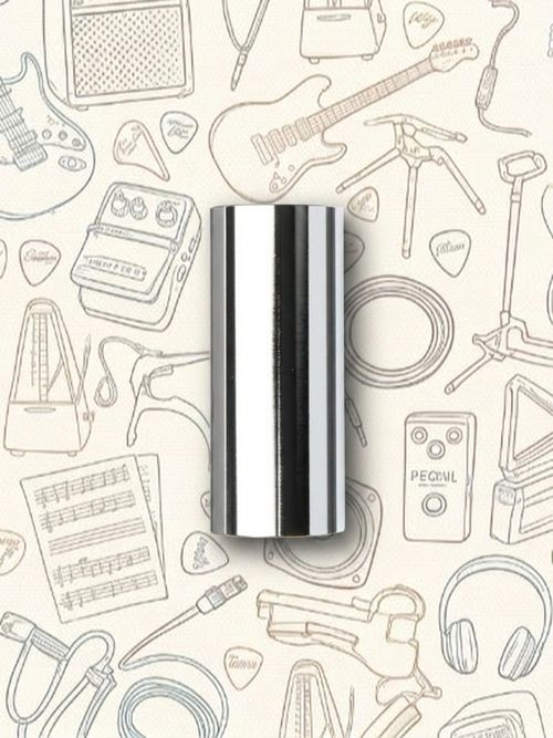 220 Chrome Guitar Slide Medium
