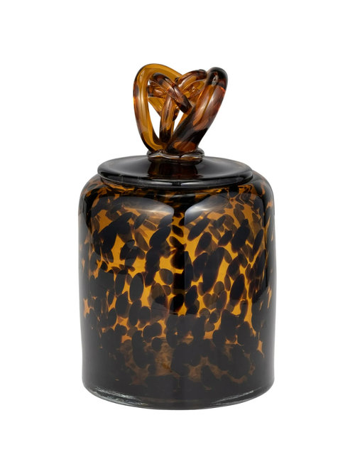 Modern Glass Vase With Lid