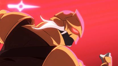 Slay the Spire 2 early access trailer screenshot shows an animated character wearing golden armor, running forward.