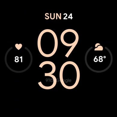 Wear OS 3 Emulator Watchface