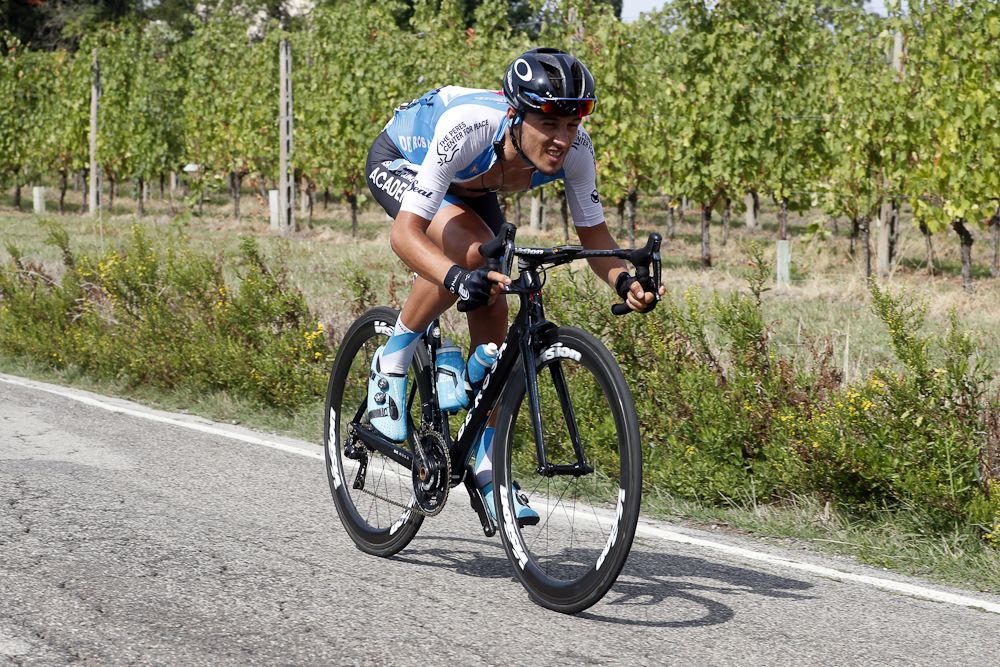 Matteo Badilatti competes in Memorial Marco Pantani